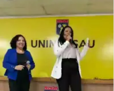 Vanuza Nascimento em evento
